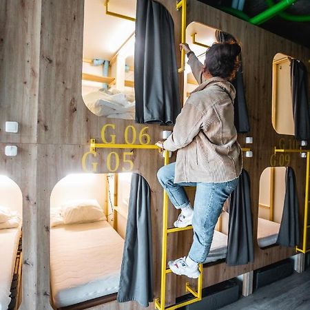 Capsule Hostel Logistic Wilna Exterior foto